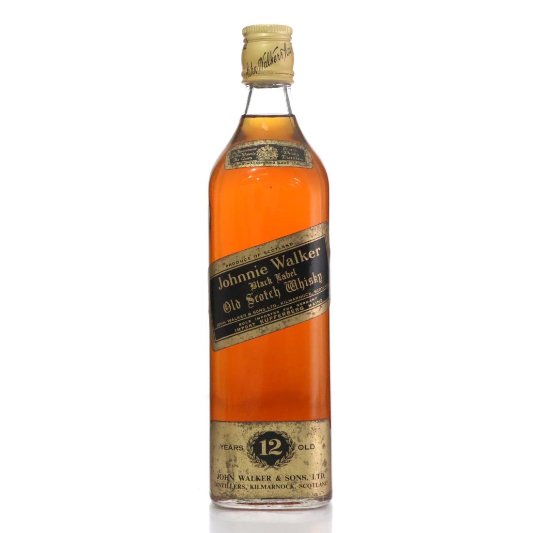 Johnnie Walker Black Label 12 Old Scotch Whisky