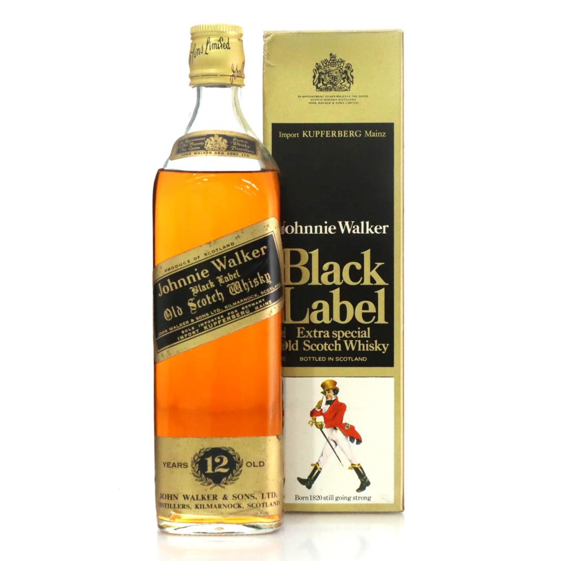 Johnnie Walker Black Label 12 Old Scotch Whisky