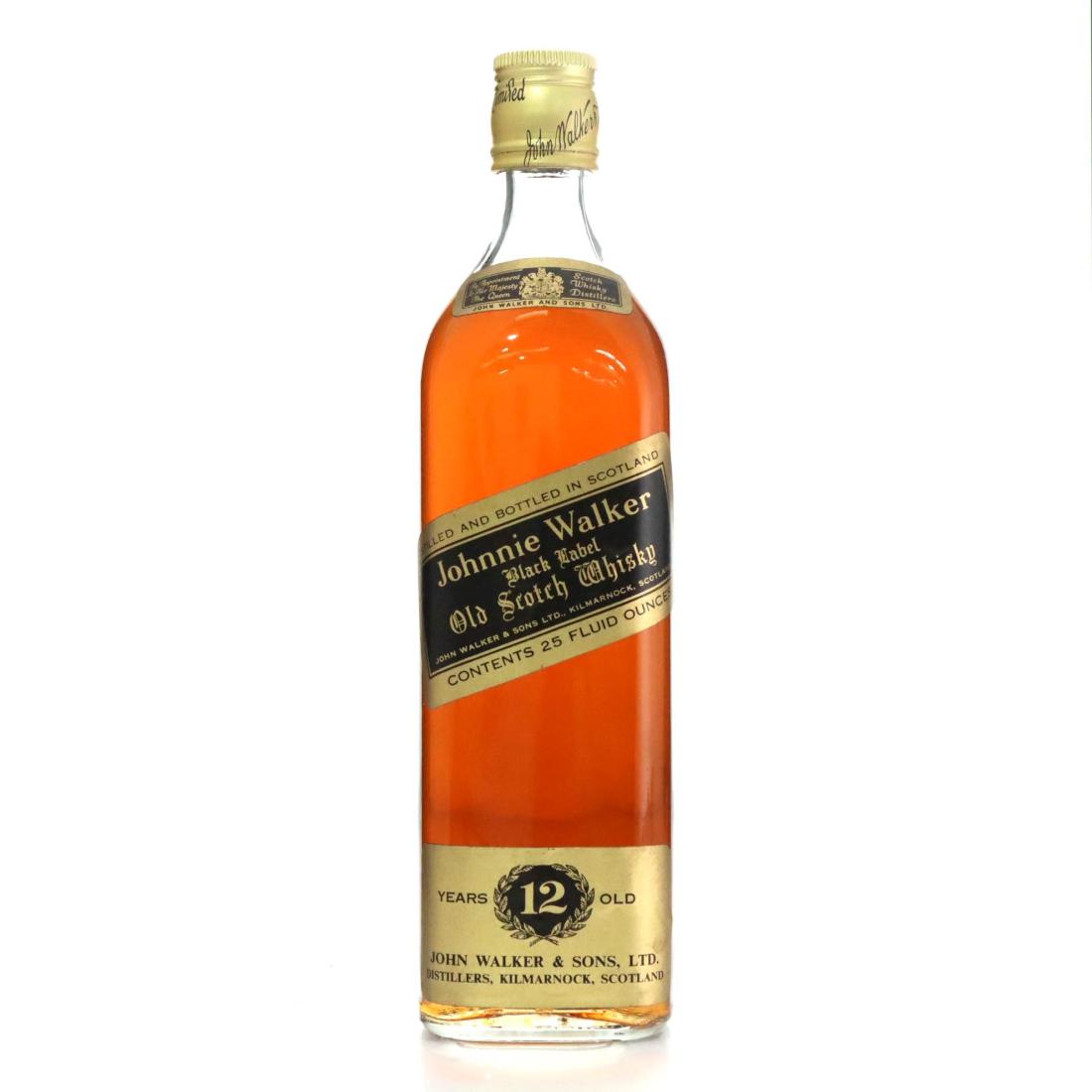 Johnnie Walker Black Label 12 Old Scotch Whisky