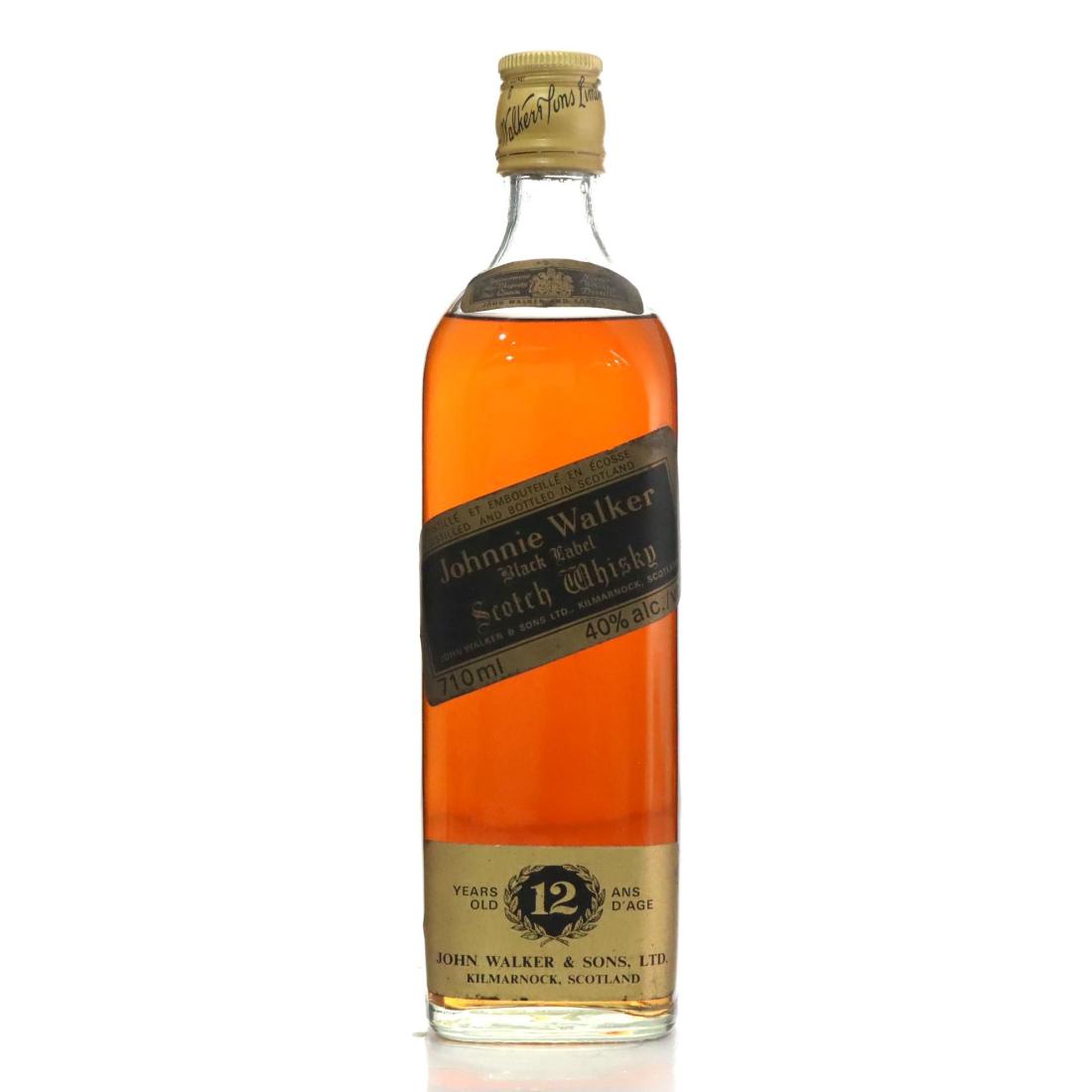 Johnnie Walker Black Label 12 Old Scotch Whisky