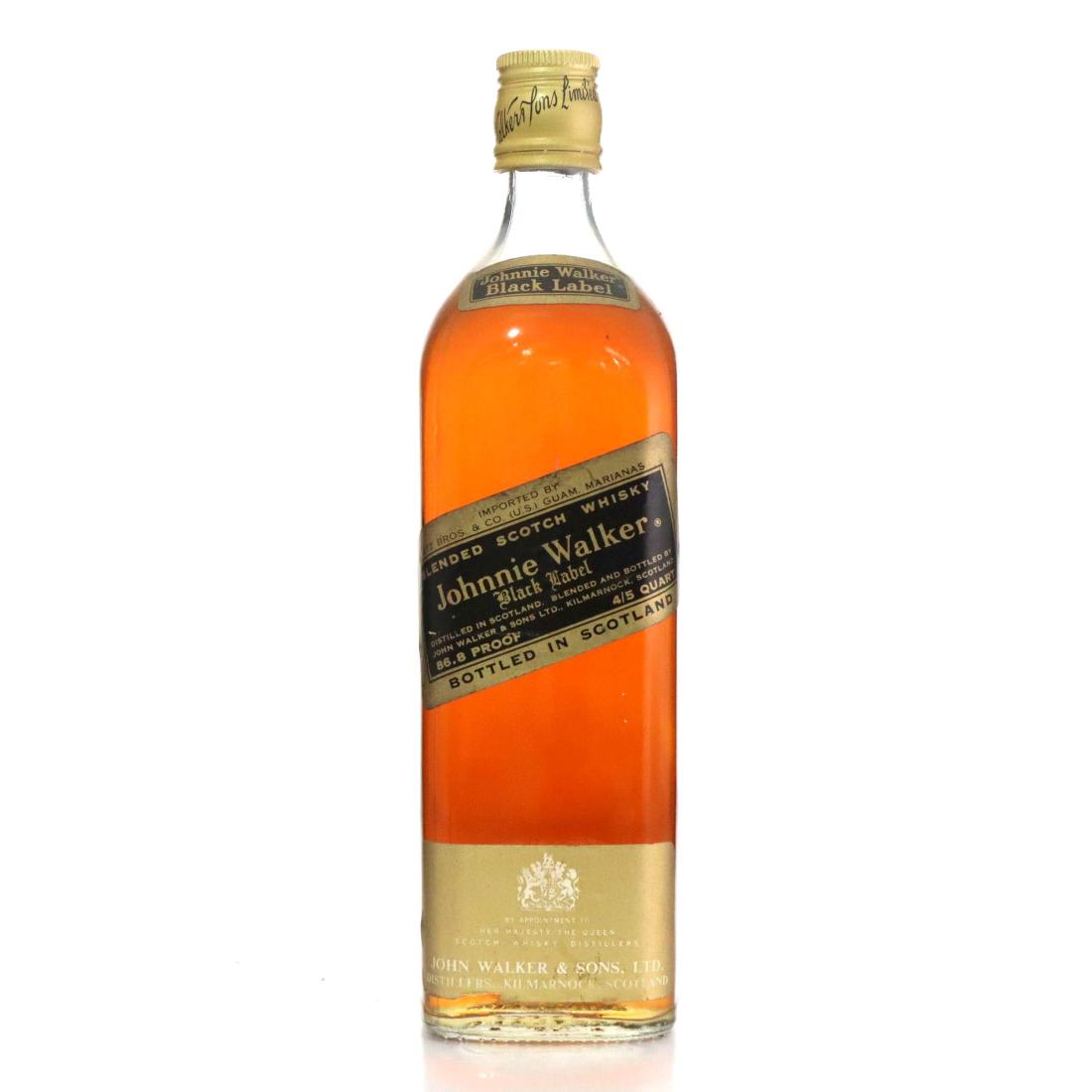 Johnnie Walker Black Label Blended Scotch Whisky