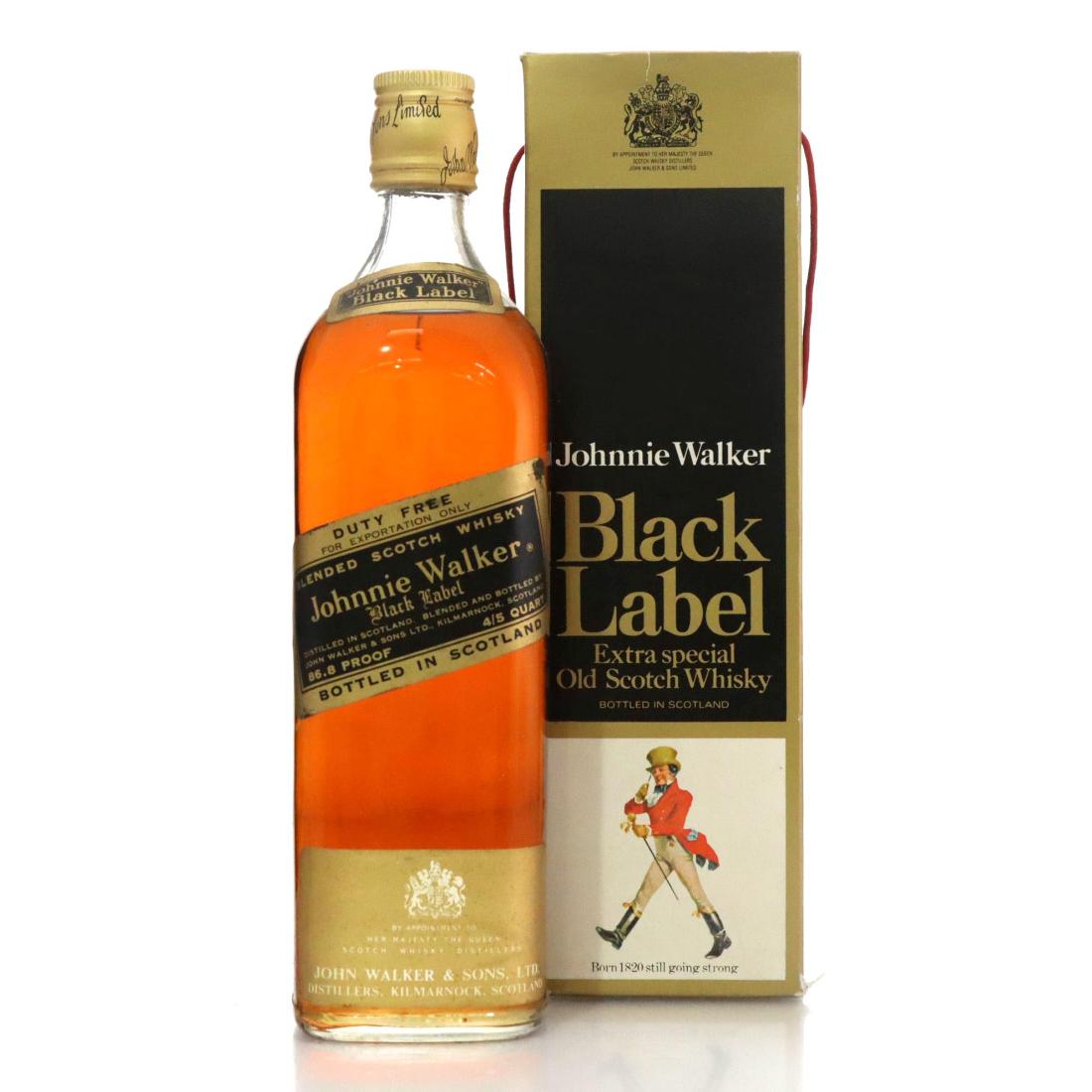 Johnnie Walker Black Label Blended Scotch Whisky