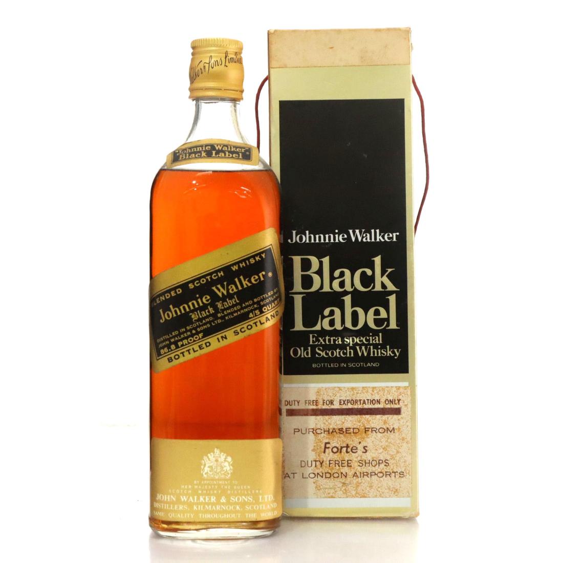 Johnnie Walker Black Label Blended Scotch Whisky