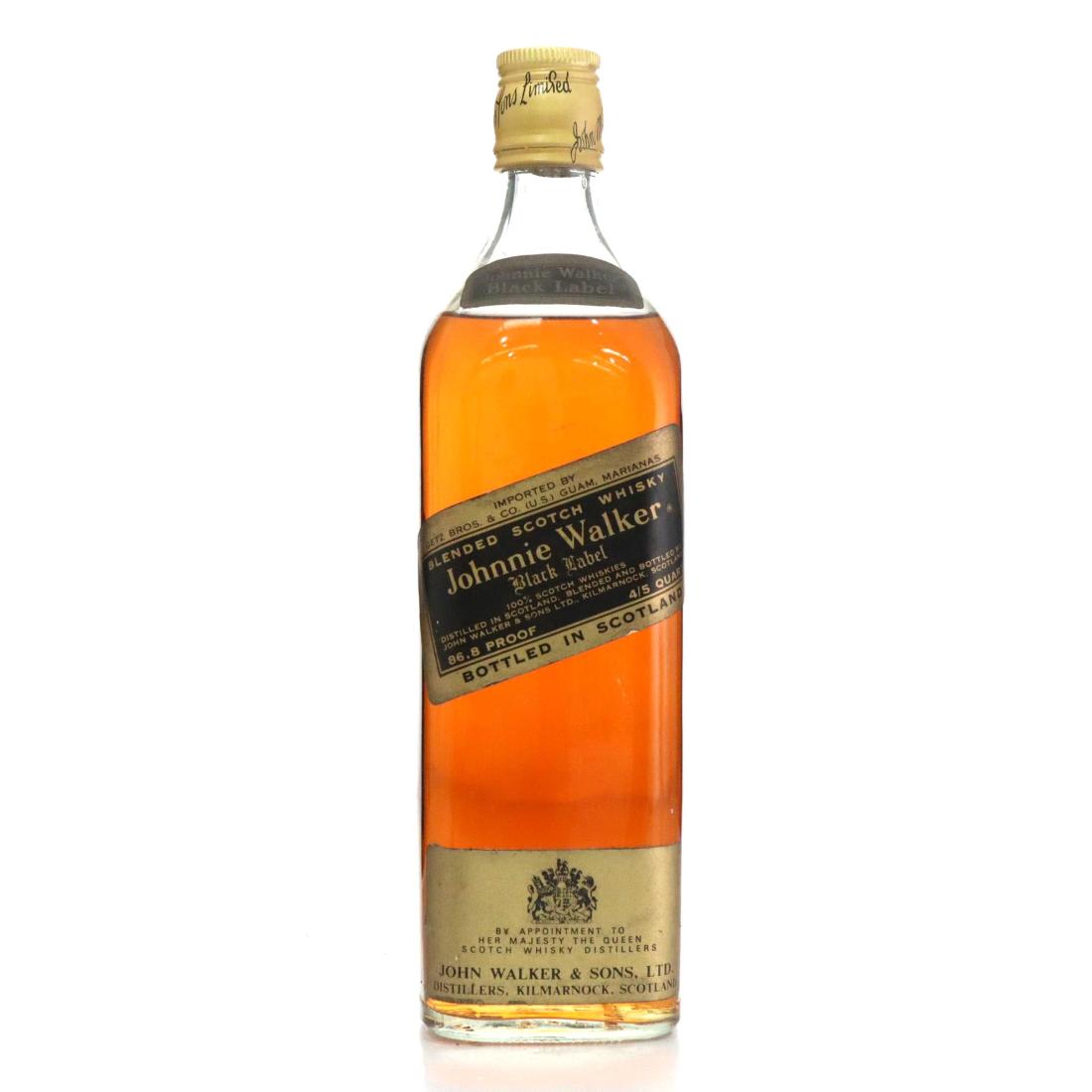 Johnnie Walker Black Label Blended Scotch Whisky
