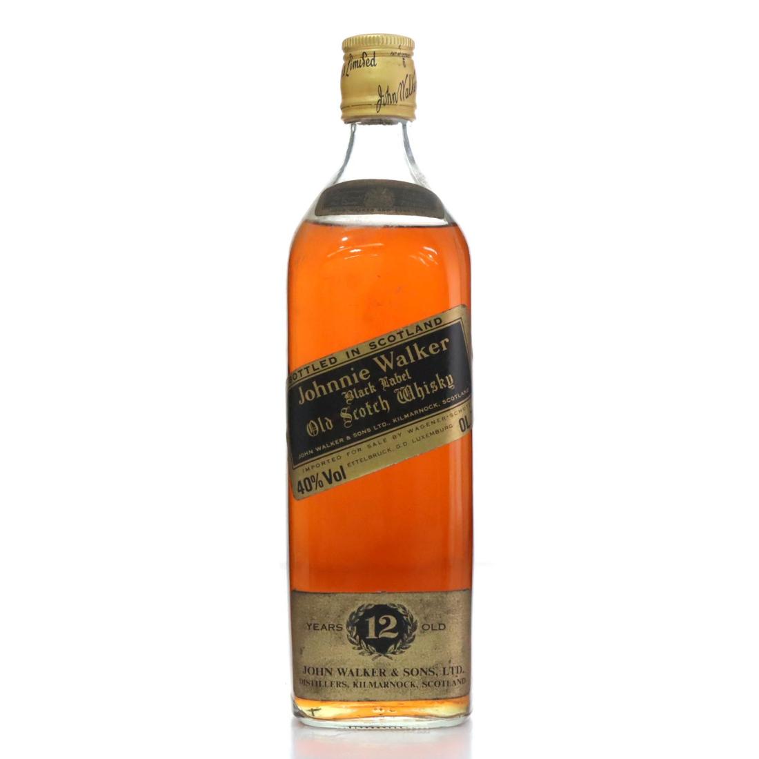 Johnnie Walker Black Label 12 Old Scotch Whisky