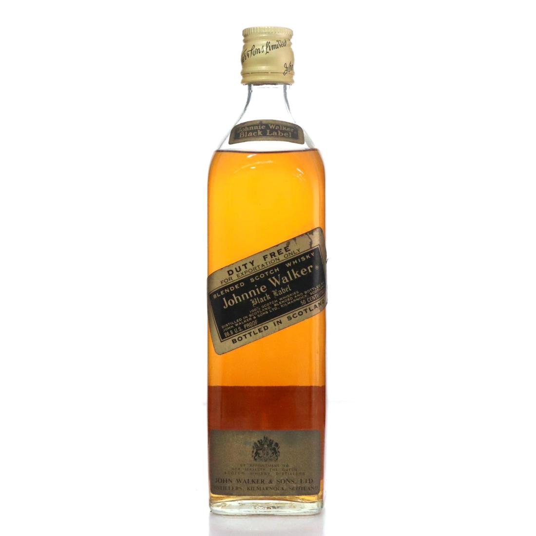 Johnnie Walker Black Label Blended Scotch Whisky