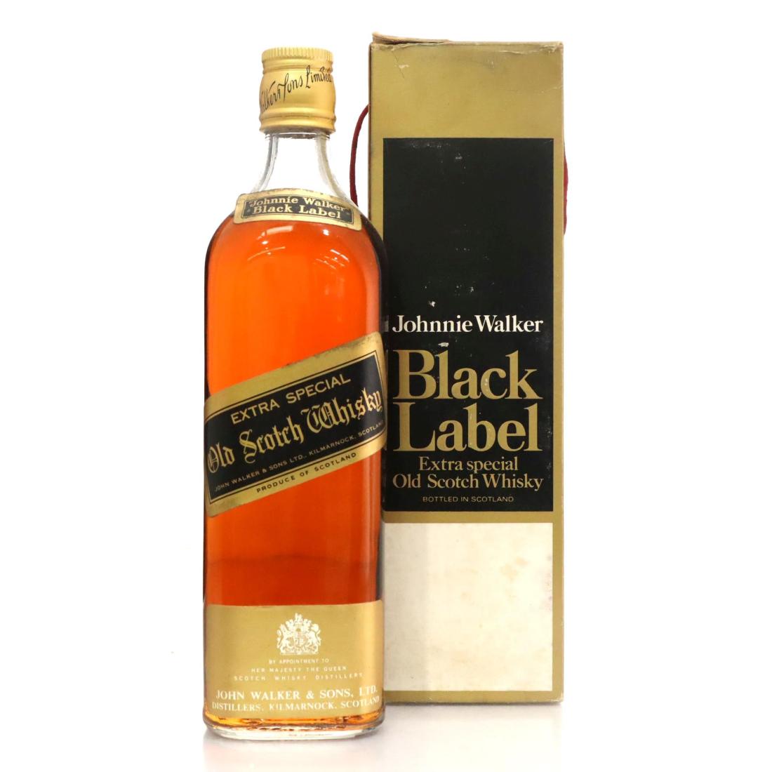 Johnnie Walker Black Label Extra Special Old Scotch Whisky
