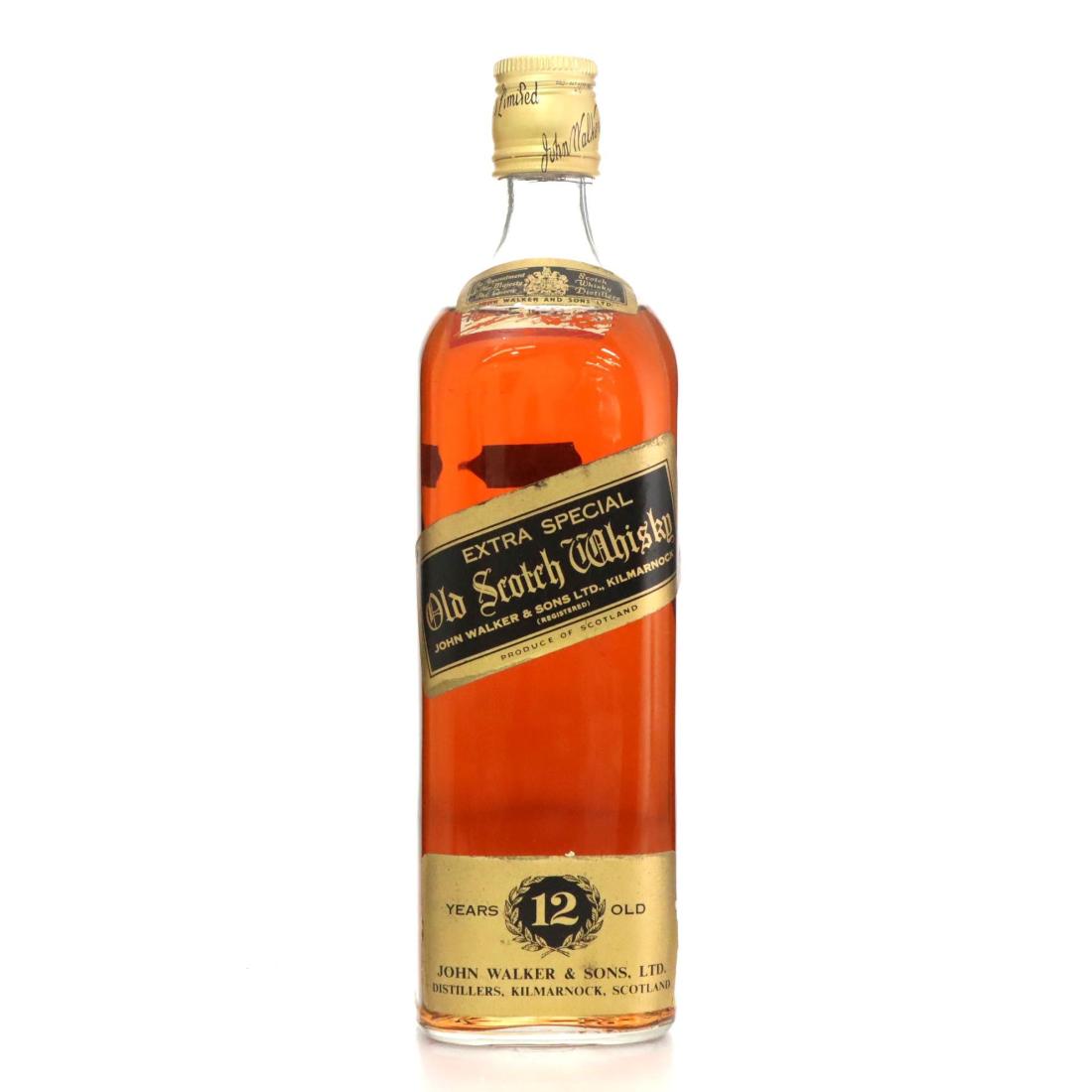 Johnnie Walker Black Label 12 Extra Special Old Scotch Whisky