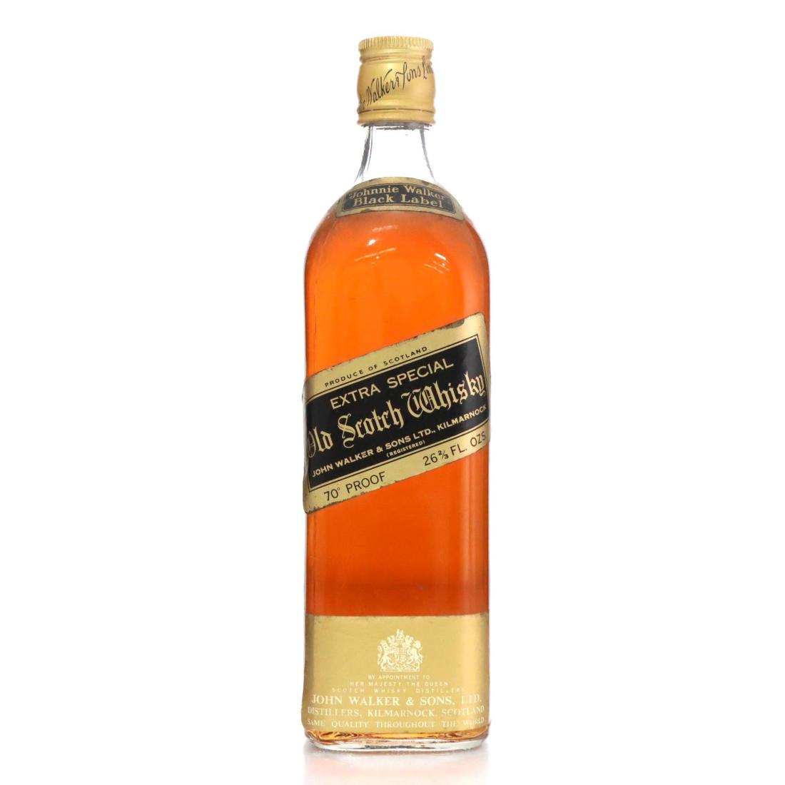 Johnnie Walker Black Label Extra Special Old Scotch Whisky