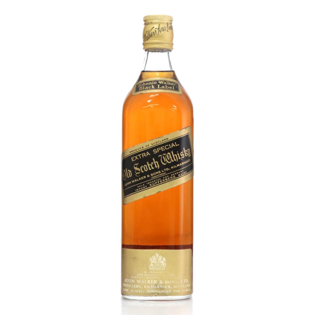 Johnnie Walker Black Label Extra Special Old Scotch Whisky