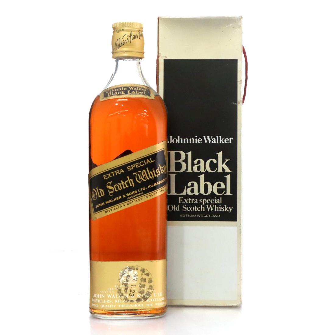 Johnnie Walker Black Label Extra Special Old Scotch Whisky