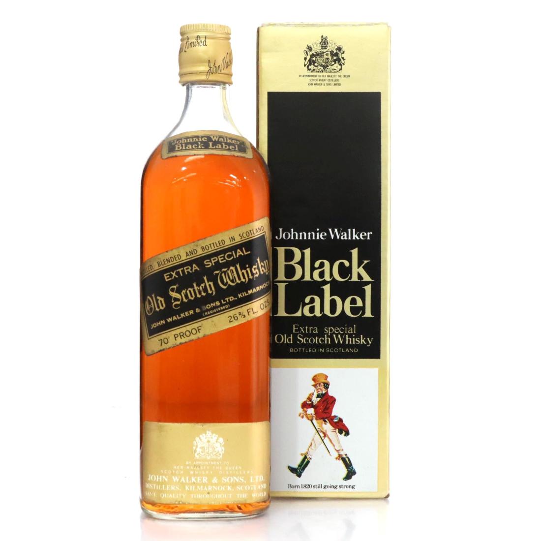 Johnnie Walker Black Label Extra Special Old Scotch Whisky
