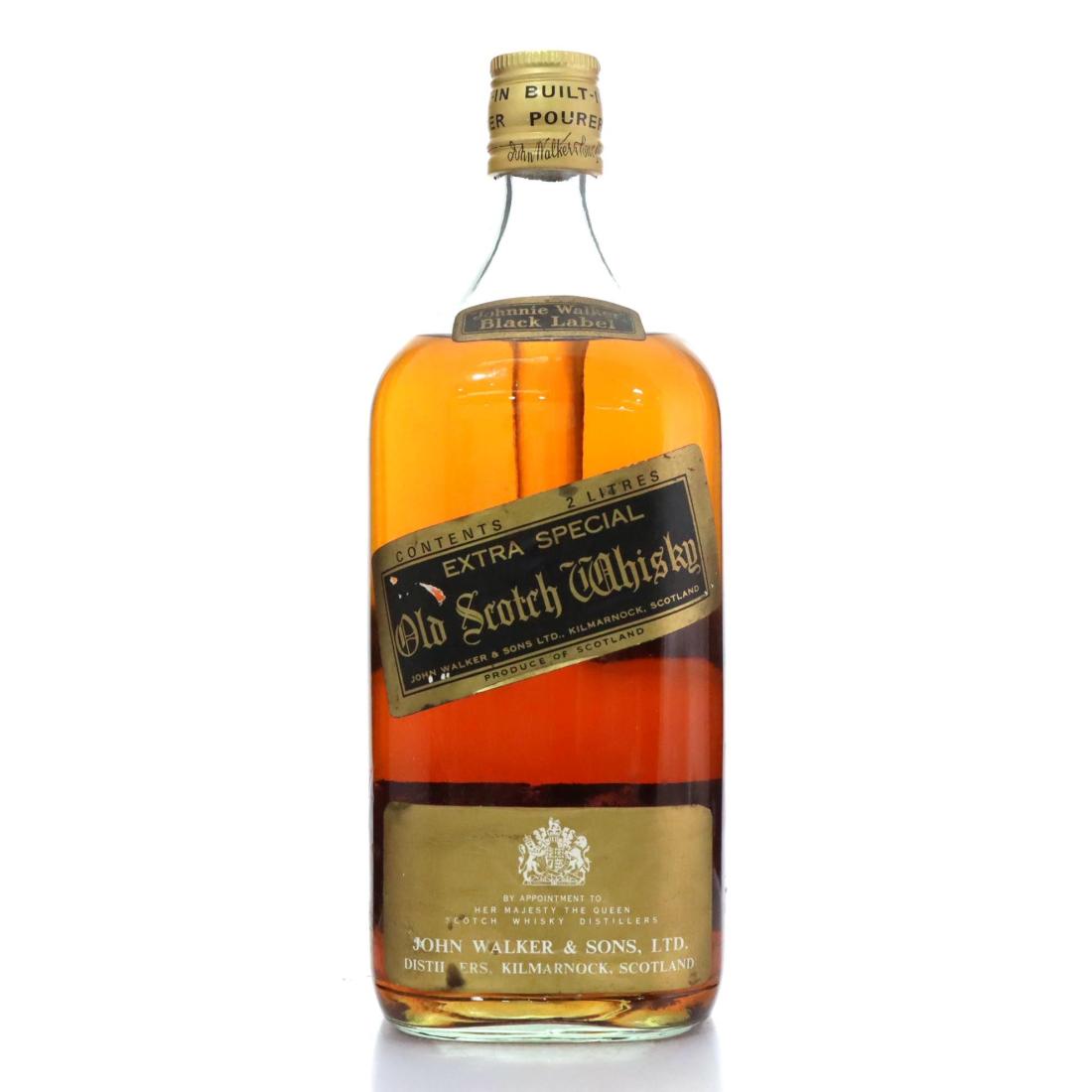 Johnnie Walker Black Label Extra Special Old Scotch Whisky 2litre