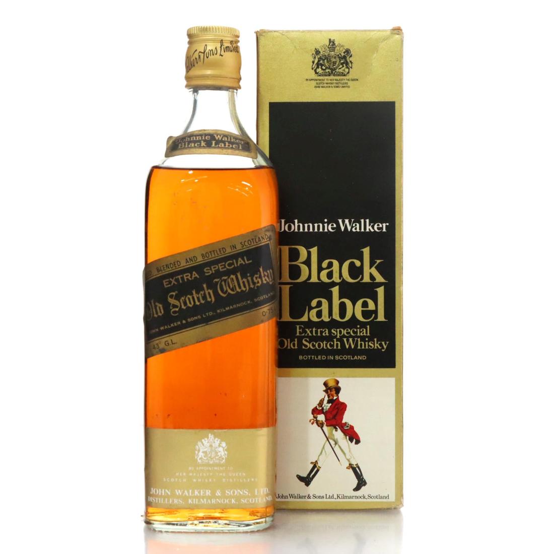 Johnnie Walker Black Label Extra Special Old Scotch Whisky