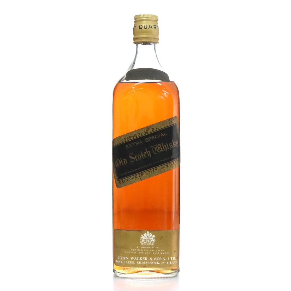 Johnnie Walker Black Label Extra Special Old Scotch Whisky Quart