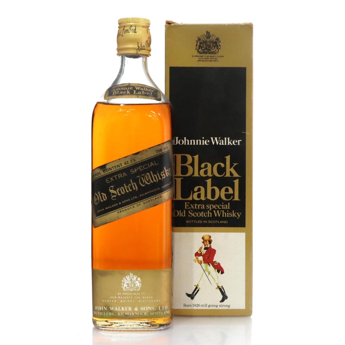 Johnnie Walker Black Label Extra Special Old Scotch Whisky