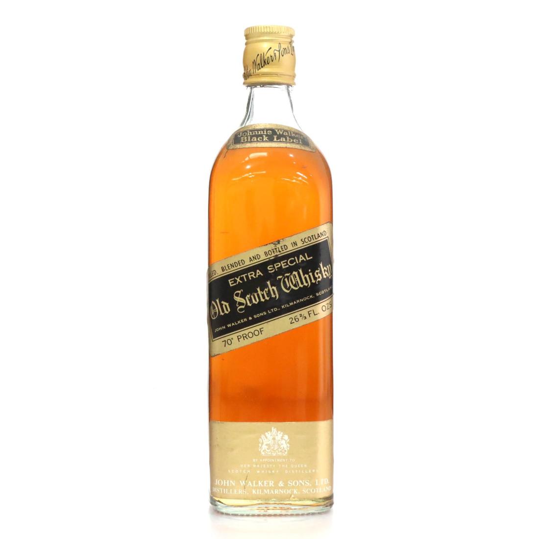 Johnnie Walker Black Label Extra Special Old Scotch Whisky