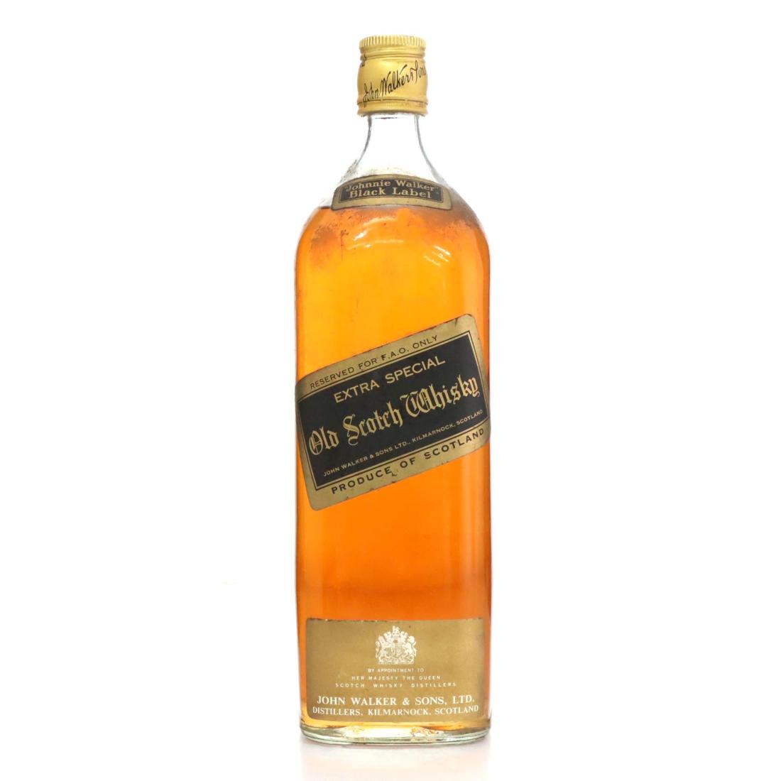 Johnnie Walker Black Label Extra Special Old Scotch Whisky 40oz