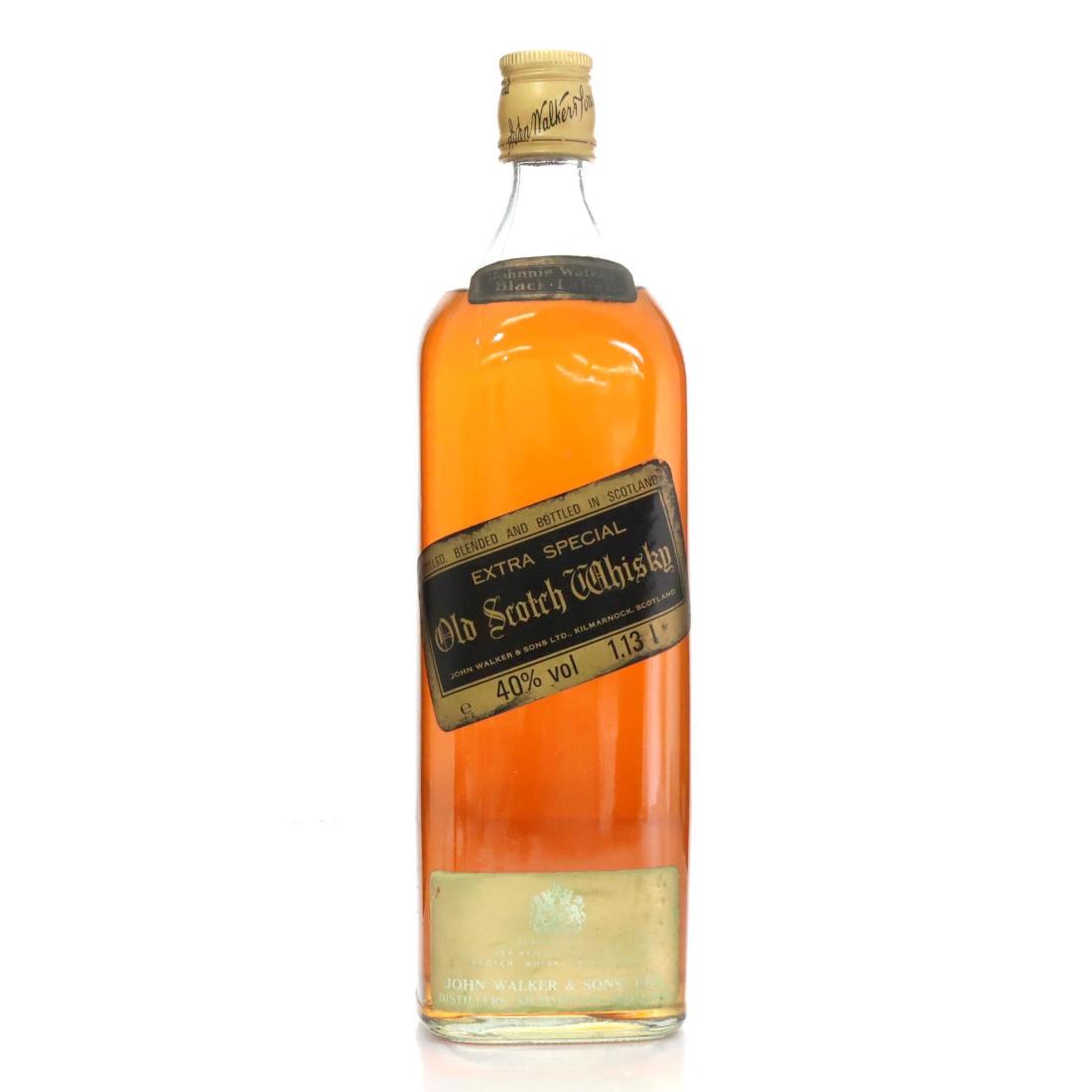 Johnnie Walker Black Label Extra Special Old Scotch Whisky 113litre