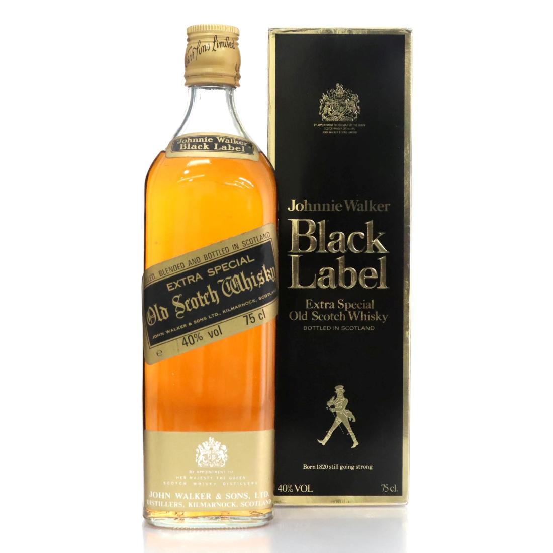 Johnnie Walker Black Label Extra Special Old Scotch Whisky