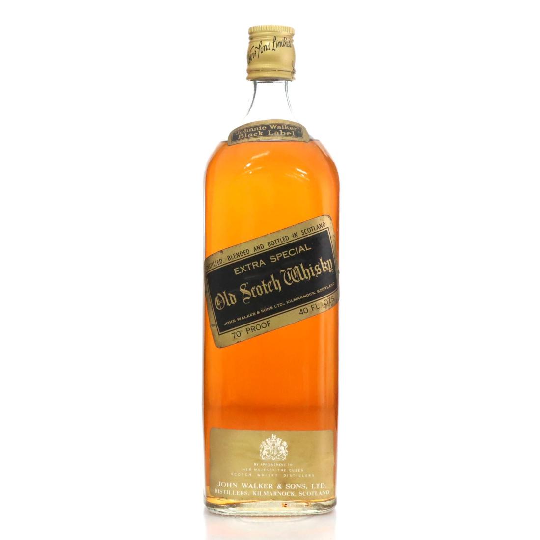 Johnnie Walker Black Label Extra Special Old Scotch Whisky 40oz