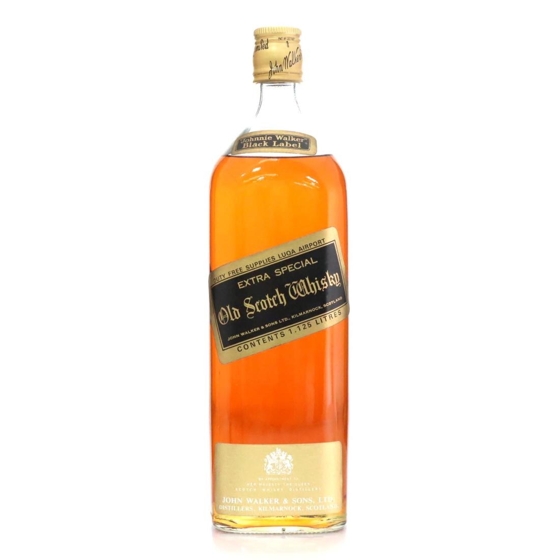 Johnnie Walker Black Label Extra Special Old Scotch Whisky 1125litre