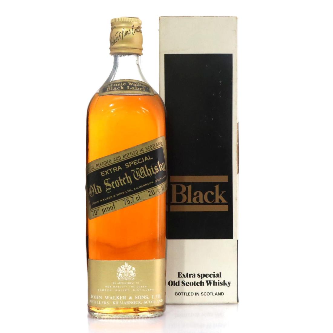 Johnnie Walker Black Label Extra Special Old Scotch Whisky