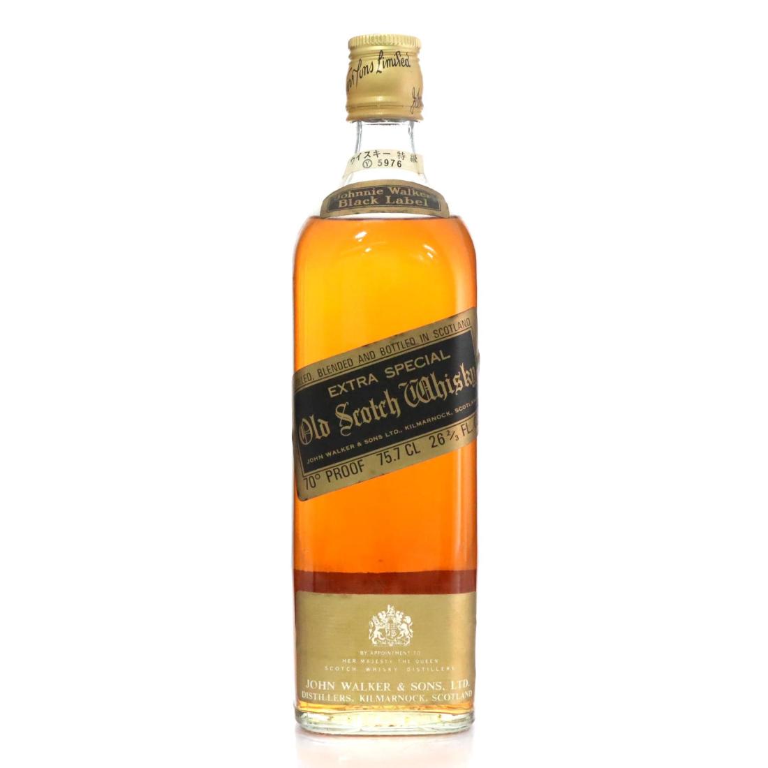 Johnnie Walker Black Label Extra Special Old Scotch Whisky
