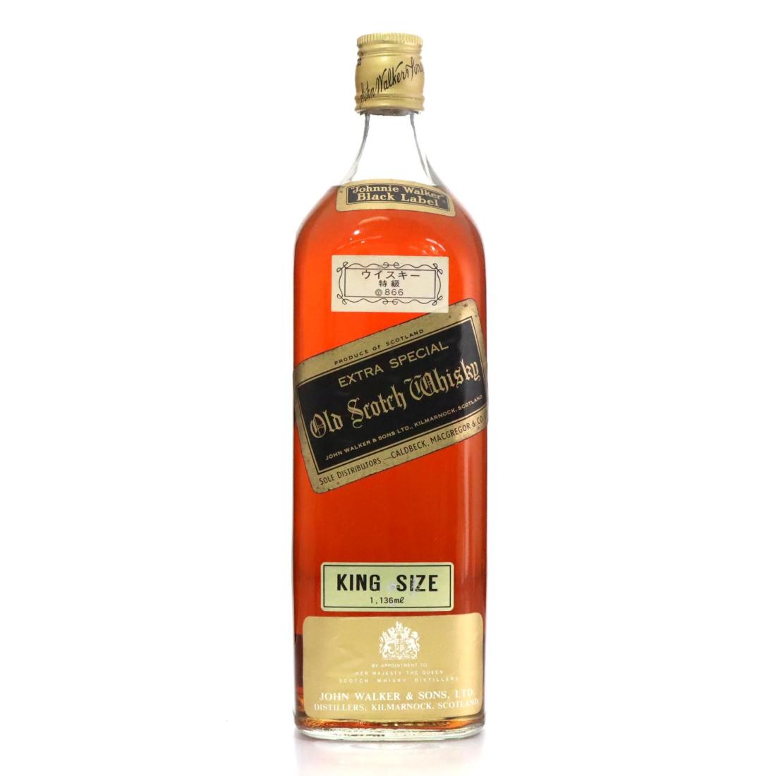 Johnnie Walker Black Label Extra Special Old Scotch Whisky 1136litre