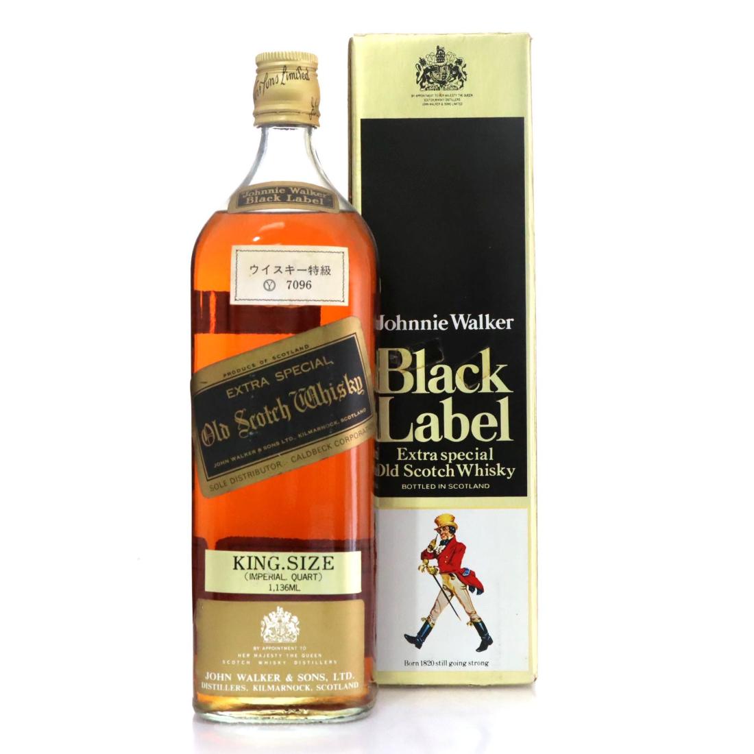 Johnnie Walker Black Label Extra Special Old Scotch Whisky 1136litre