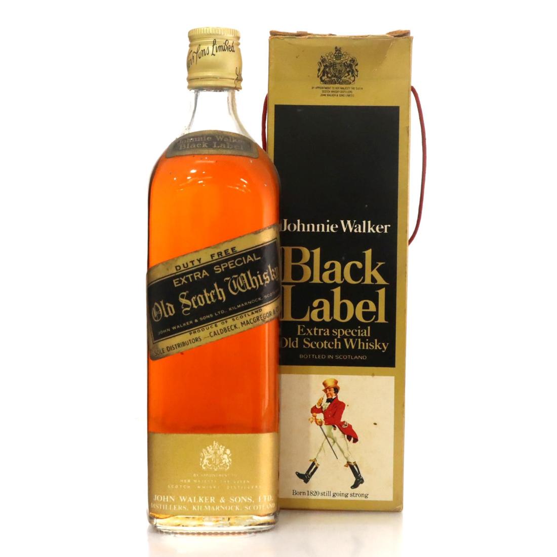 Johnnie Walker Black Label Extra Special Old Scotch Whisky