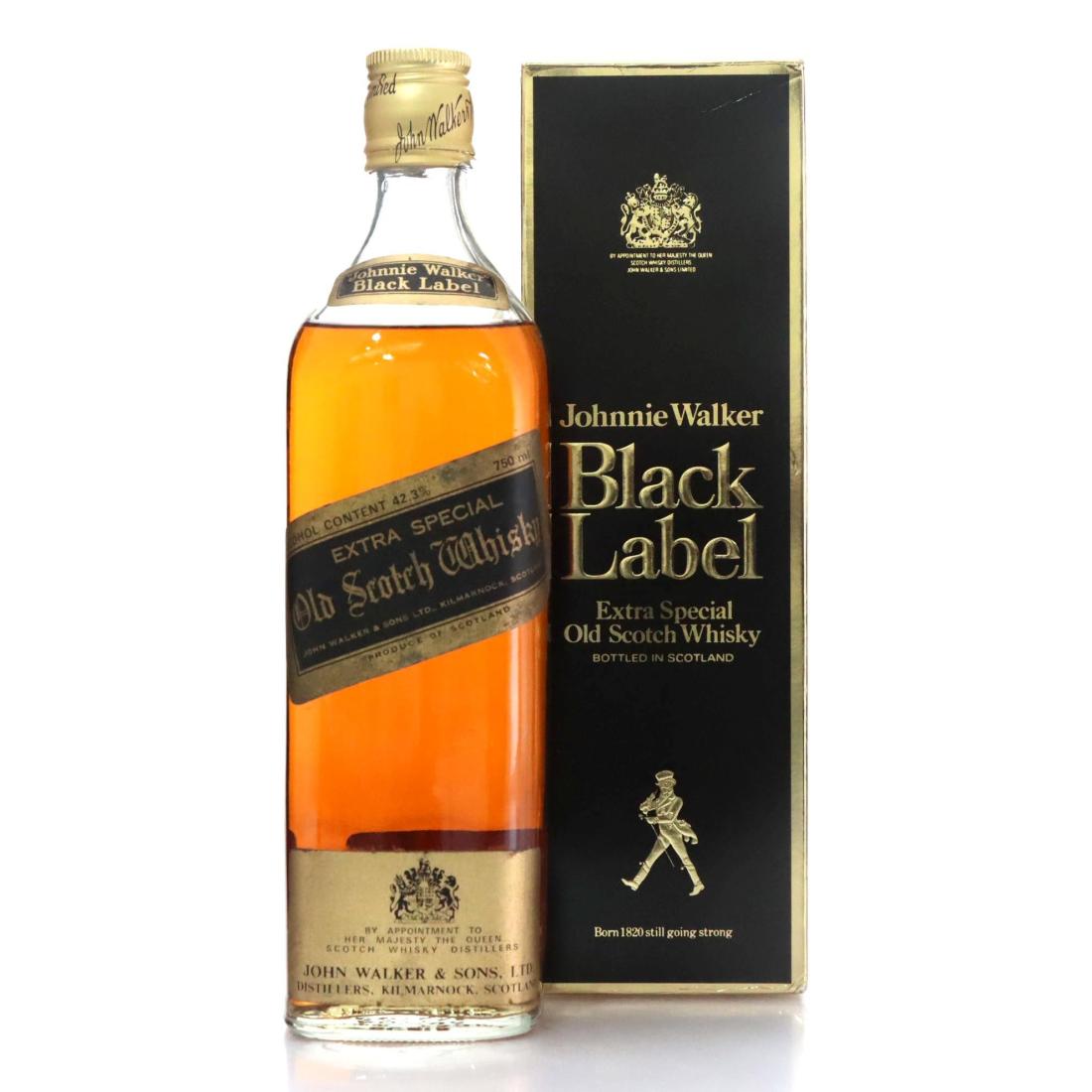 Johnnie Walker Black Label Extra Special Old Scotch Whisky