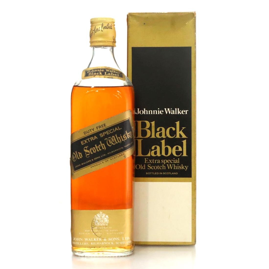 Johnnie Walker Black Label Extra Special Old Scotch Whisky