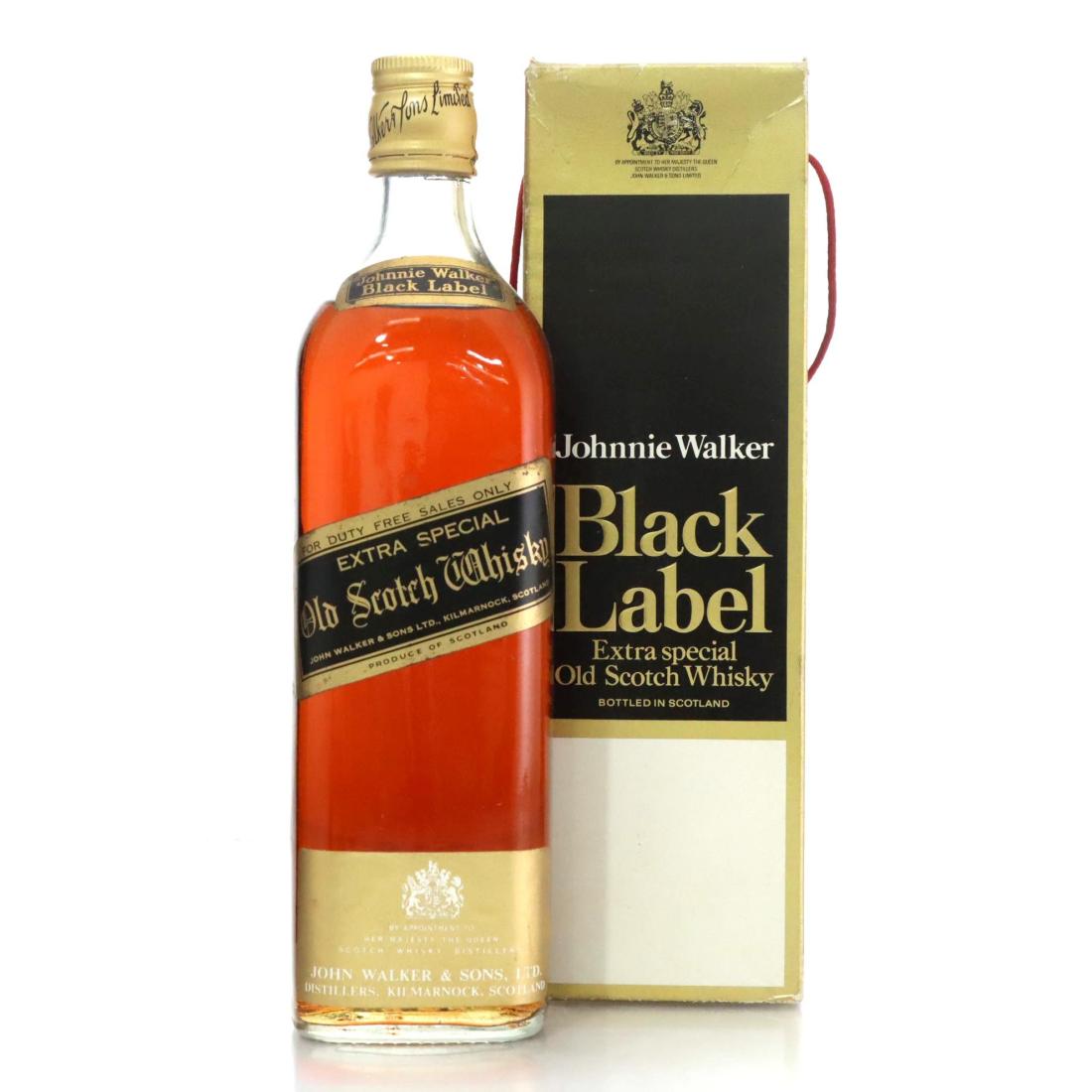 Johnnie Walker Black Label Extra Special Old Scotch Whisky