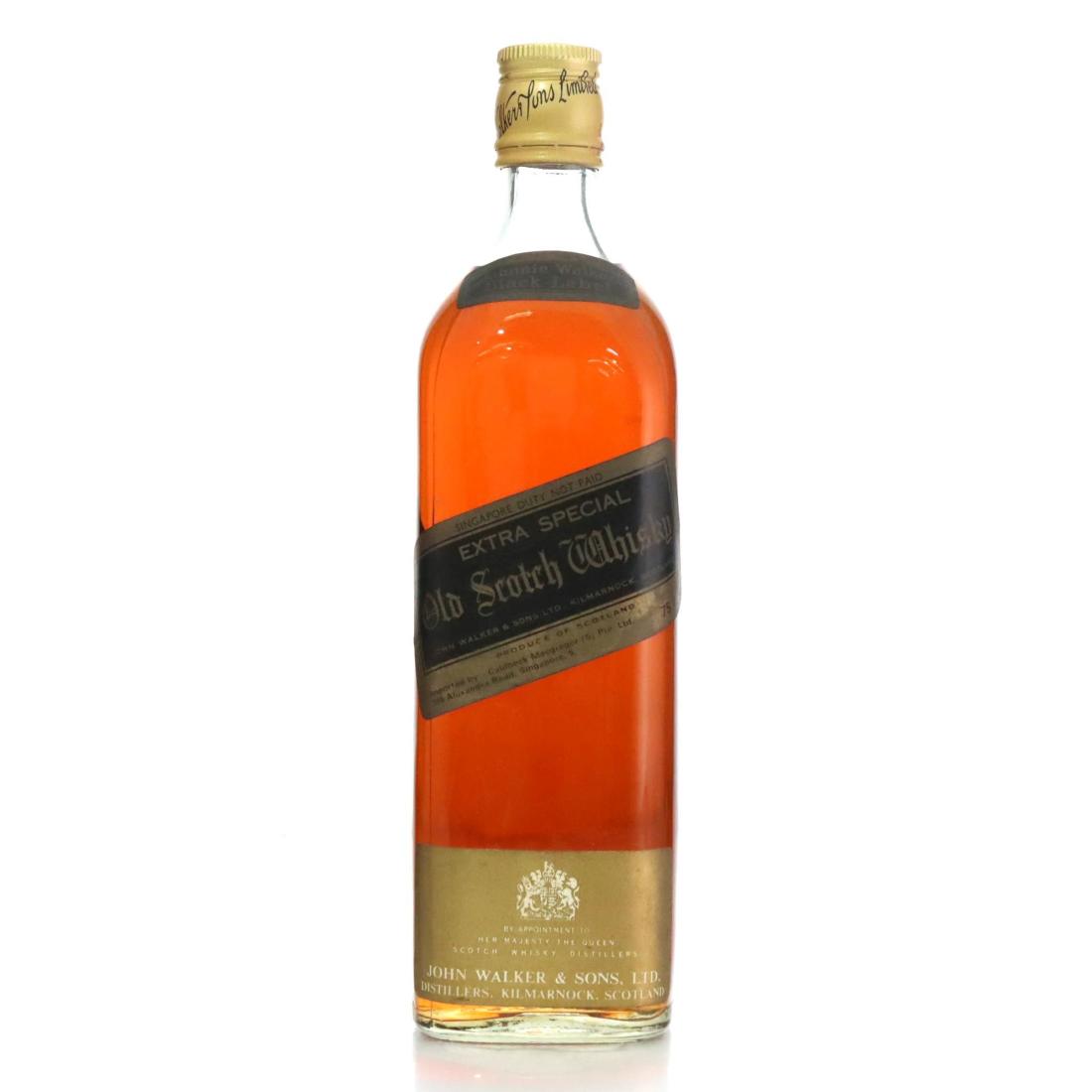 Johnnie Walker Black Label Extra Special Old Scotch Whisky