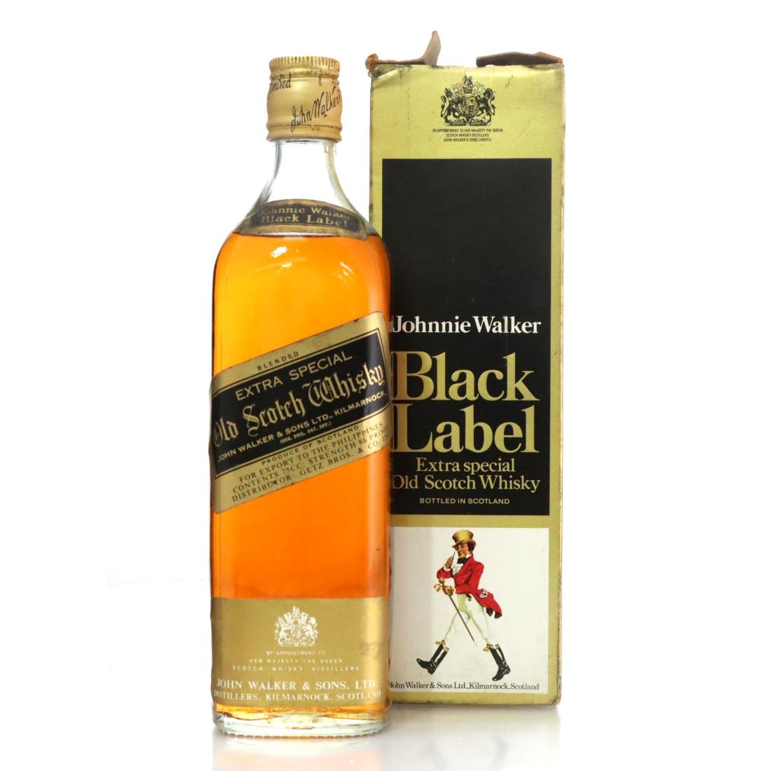 Johnnie Walker Black Label Extra Special Old Scotch Whisky