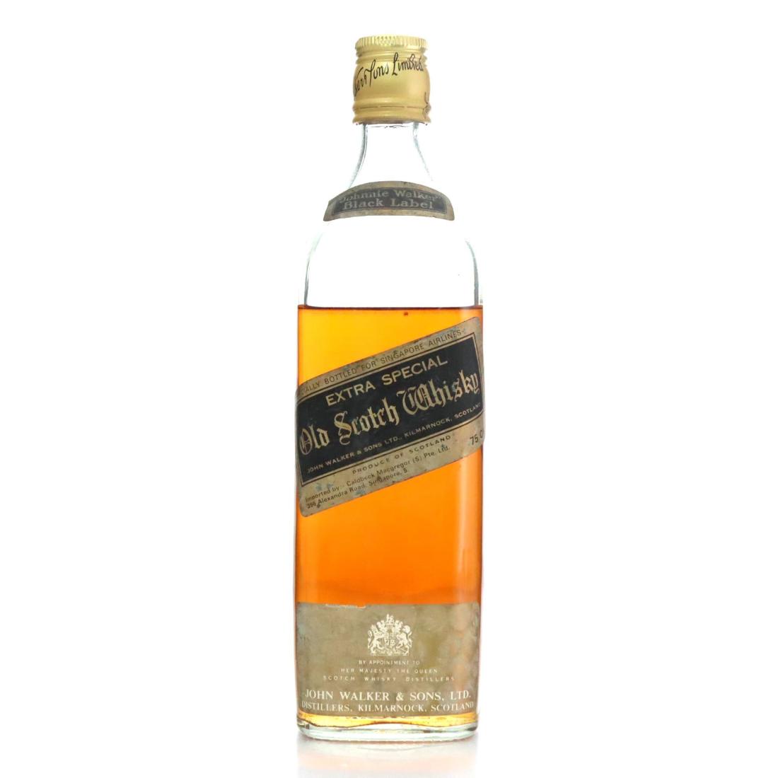 Johnnie Walker Black Label Extra Special Old Scotch Whisky Litre