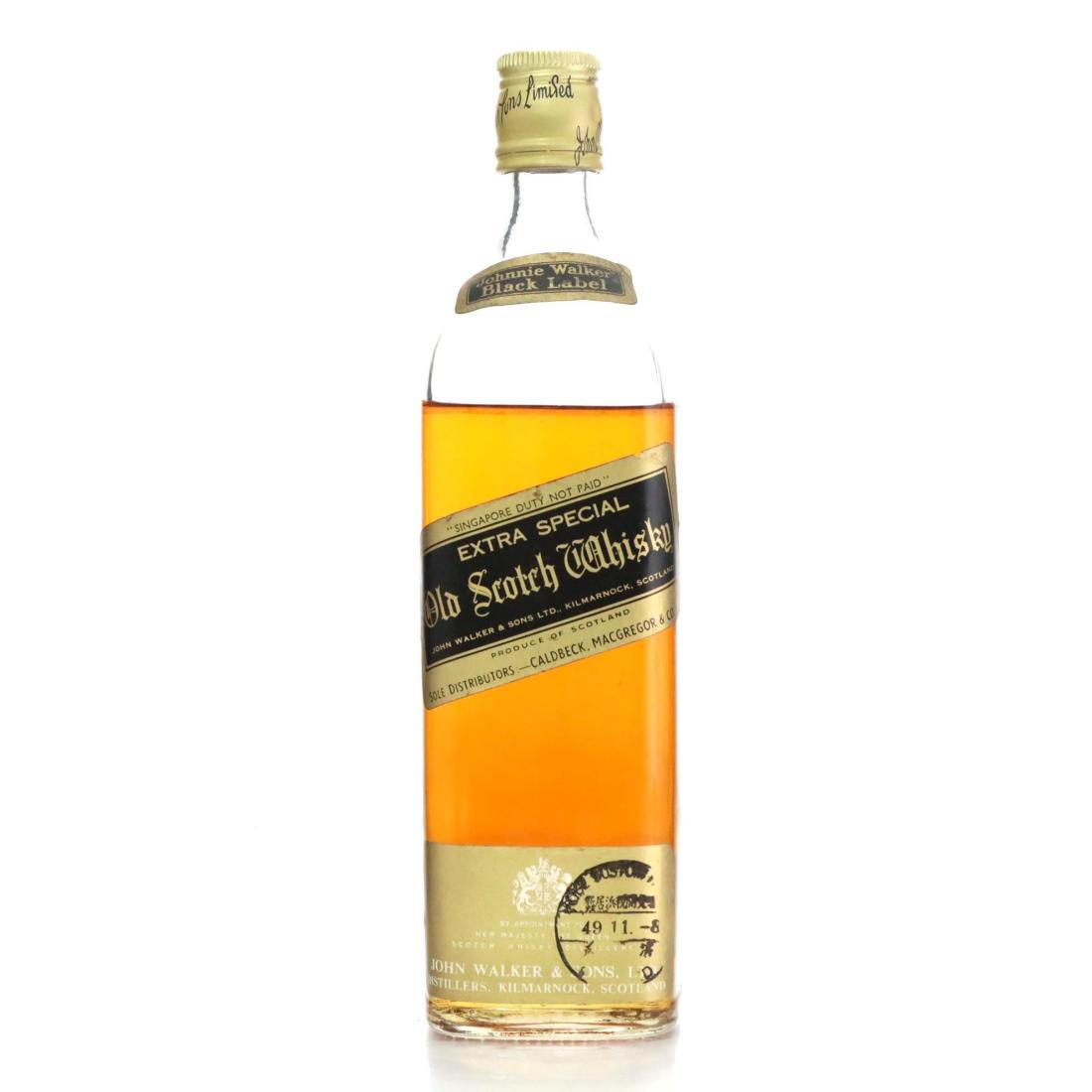 Johnnie Walker Black Label Extra Special Old Scotch Whisky