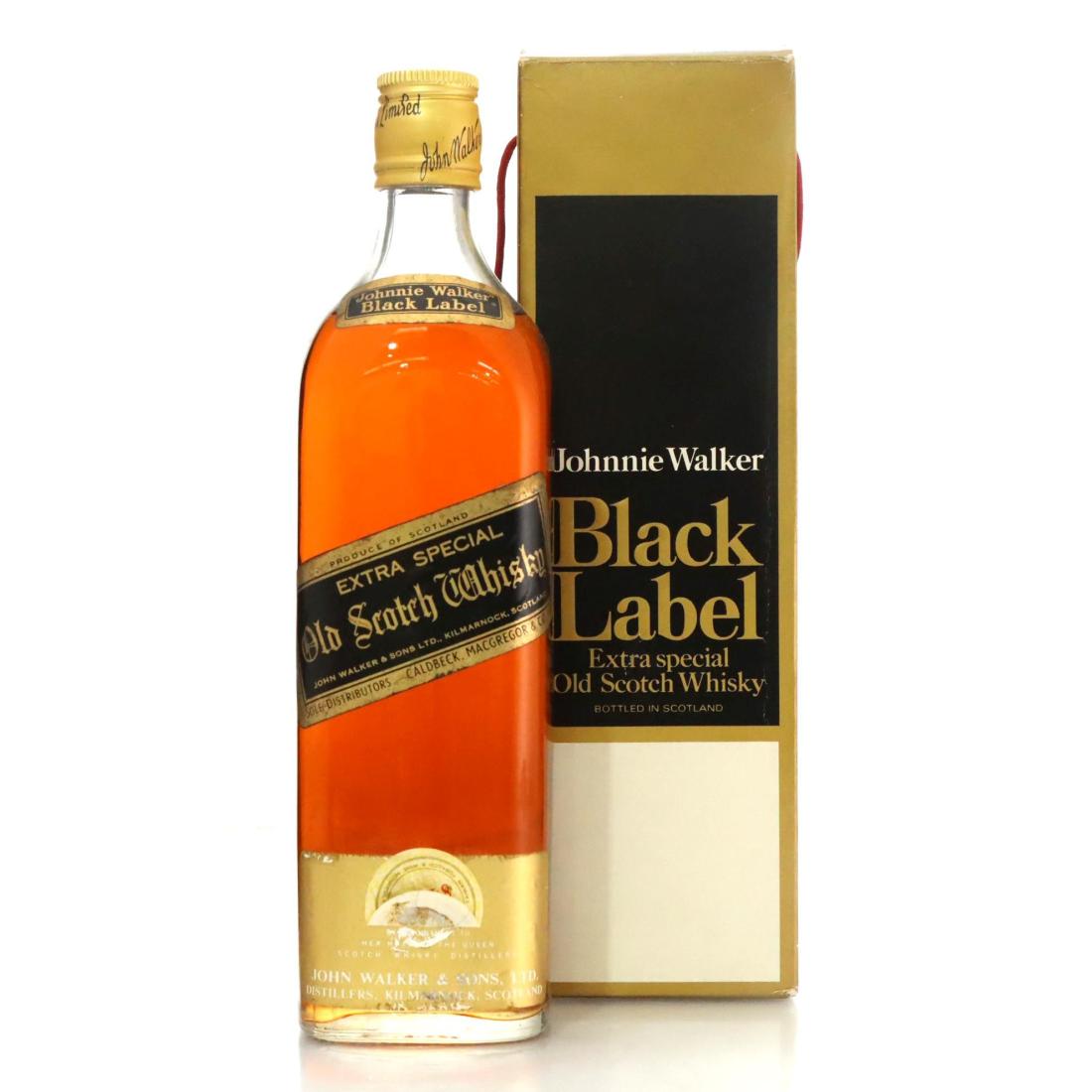 Johnnie Walker Black Label Extra Special Old Scotch Whisky