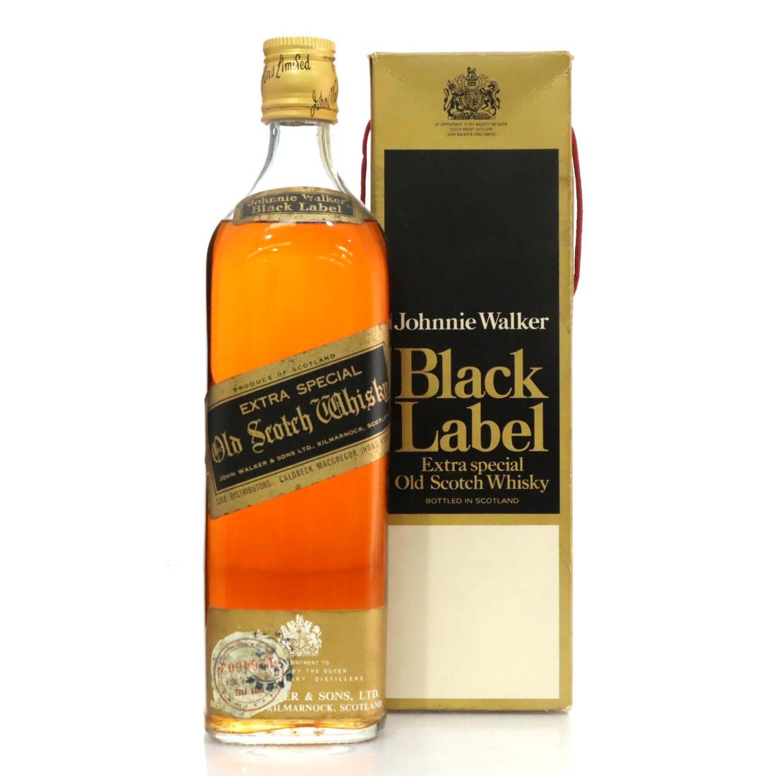 Johnnie Walker Black Label Extra Special Old Scotch Whisky
