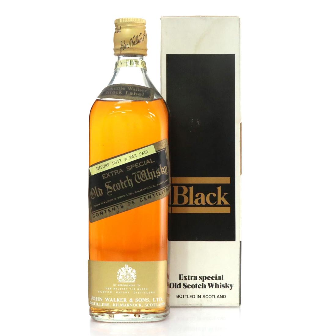 Johnnie Walker Black Label Extra Special Old Scotch Whisky