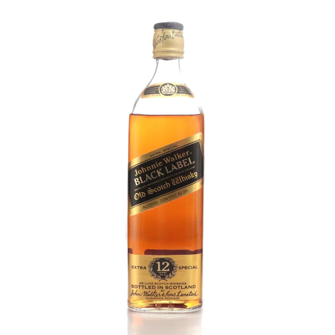 Johnnie Walker Black Label 12 Extra Special Old Scotch Whisky