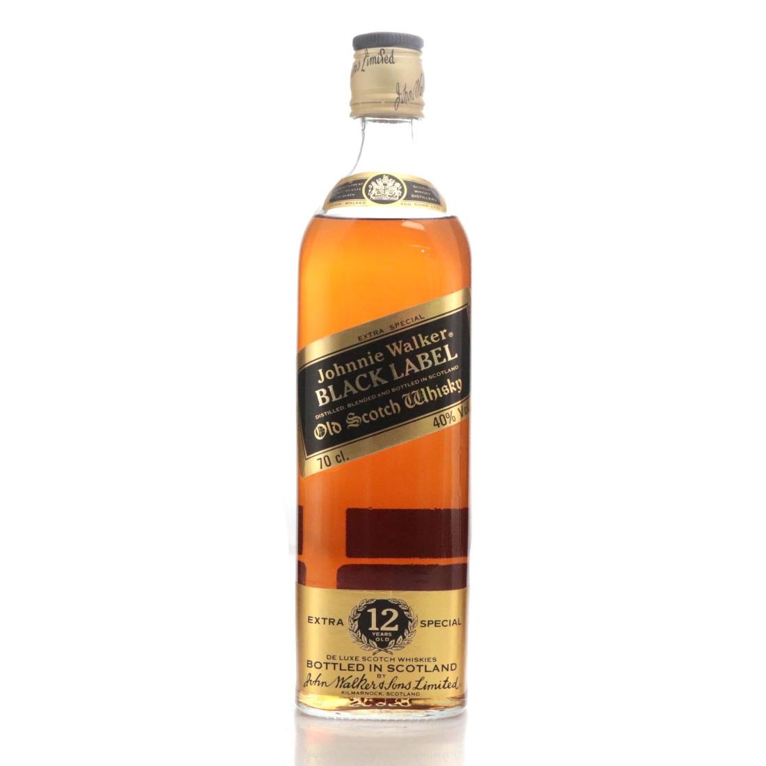 Johnnie Walker Black Label 12 Extra Special Old Scotch Whisky