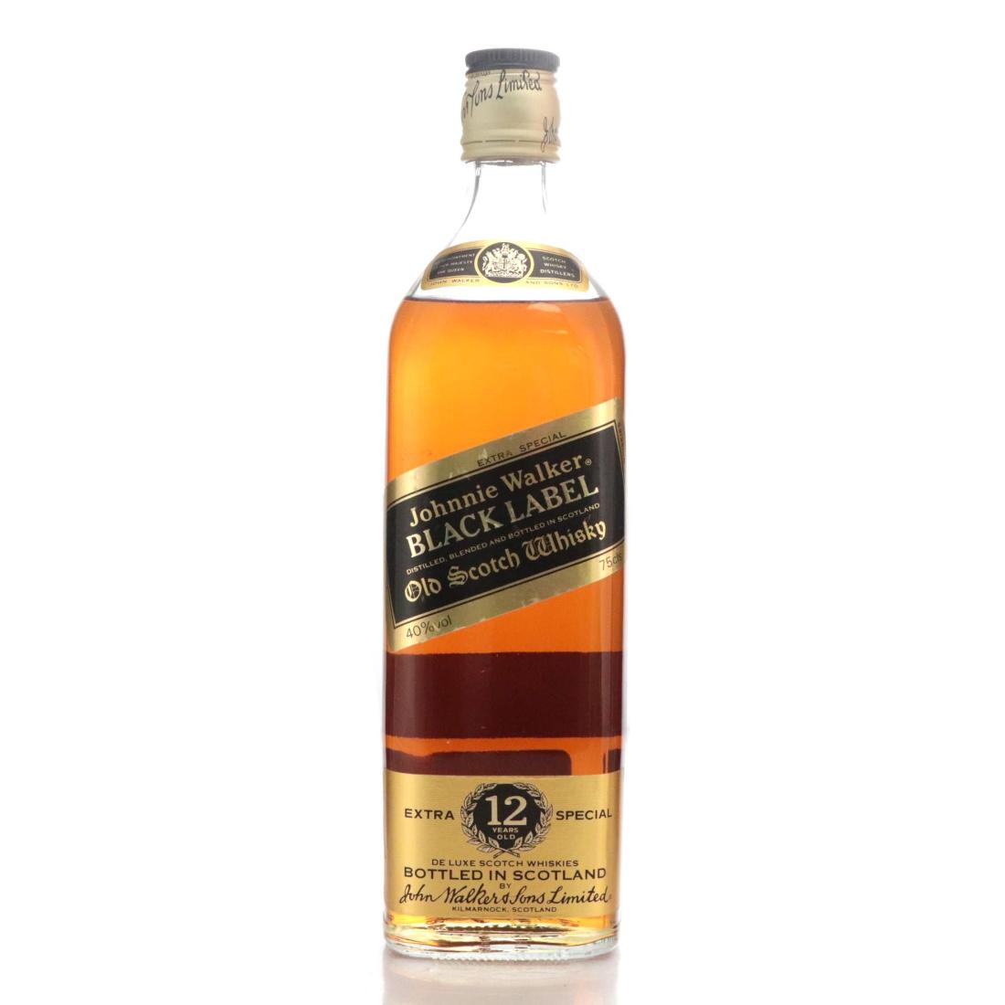 Johnnie Walker Black Label 12 Extra Special Old Scotch Whisky