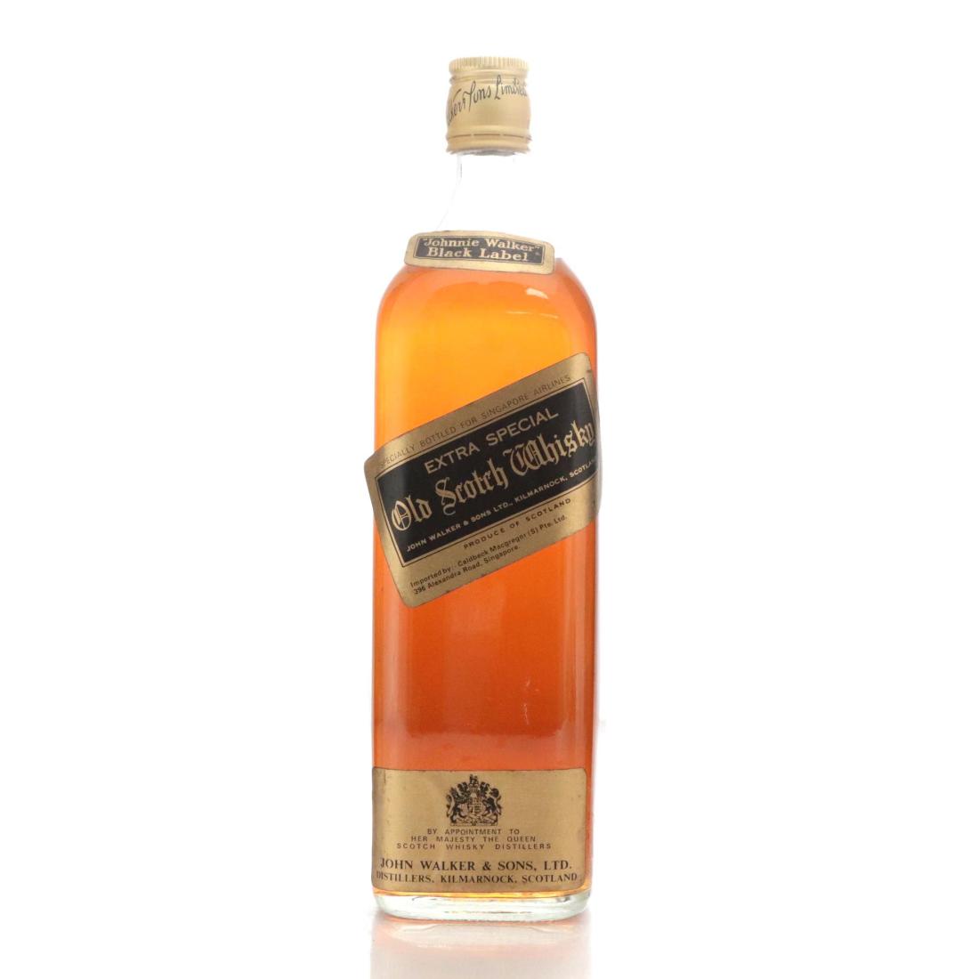 Johnnie Walker Black Label Extra Special Old Scotch Whisky Litre