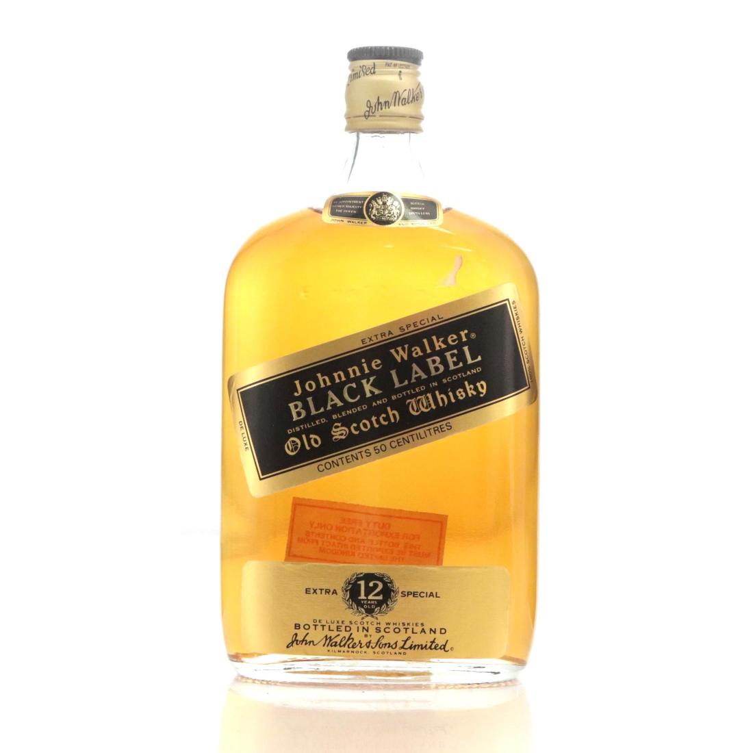 Johnnie Walker Black Label 12 Extra Special Old Scotch Whisky