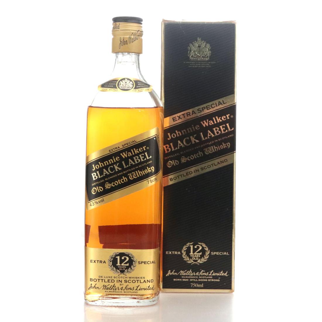 Johnnie Walker Black Label 12 Extra Special Old Scotch Whisky