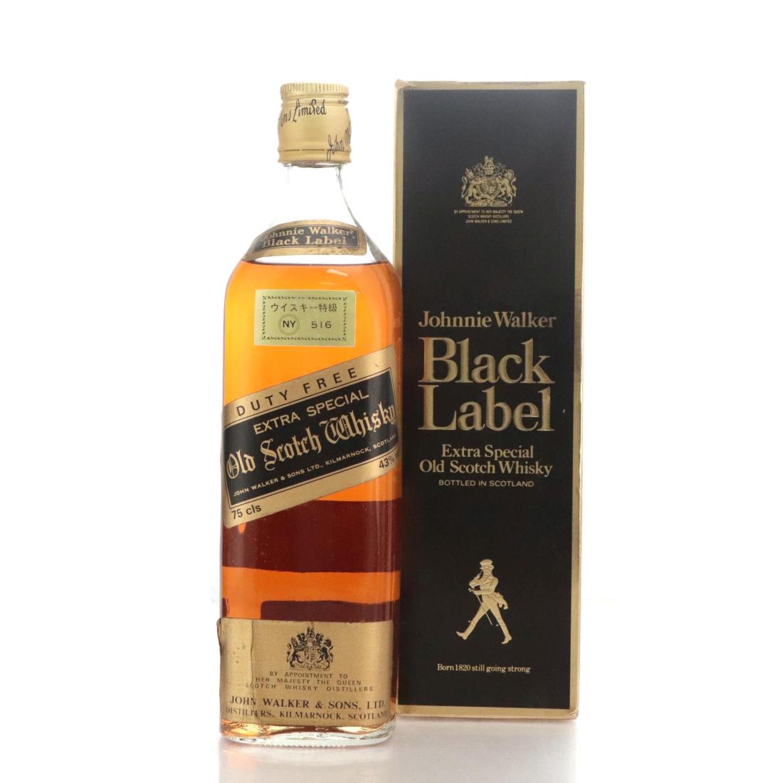 Johnnie Walker Black Label Extra Special Old Scotch Whisky