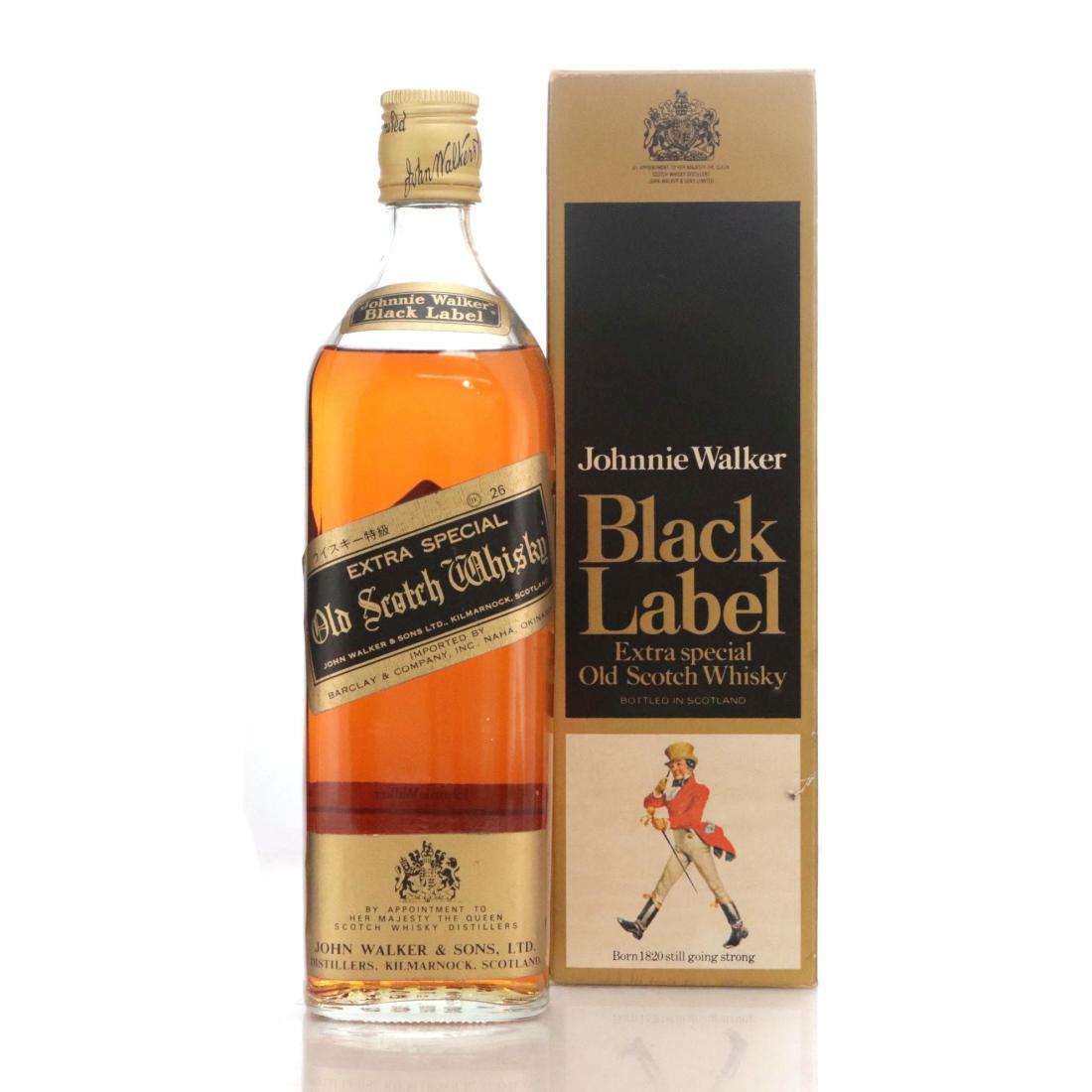 Johnnie Walker Black Label Extra Special Old Scotch Whisky