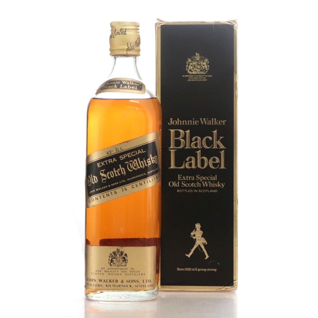 Johnnie Walker Black Label Extra Special Old Scotch Whisky